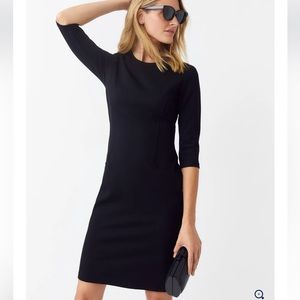 J.McLaughlin "CATALYST" black stretch knee length dress Size: Medium